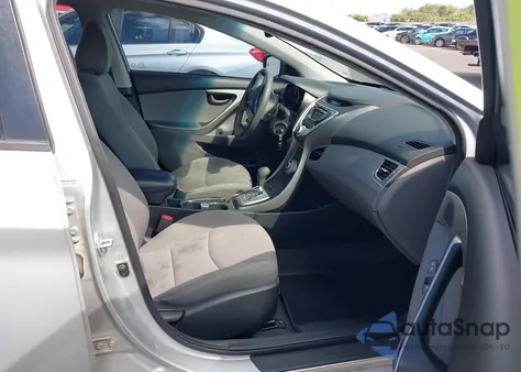 2013 Hyundai Elantra Gls из США, поврежденный, VIN 5NPDH4AEXDH160231